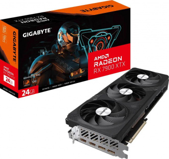 Видеокарта Gigabyte PCI-E 4.0 GV-R79XTXGAMING OC-24GD AMD Radeon RX 7900XTX 24576Mb 384 GDDR6 2525/20000 HDMIx2 DPx2 HDCP Ret от магазина РЭССИ