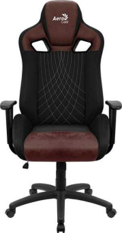 Кресло игровое Aerocool Earl AC180 Burgundy Red черный/красный сиденье черный/красный крестов. от магазина РЭССИ