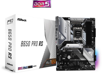 Материнская плата Asrock B650 PRO RS SocketAM5 AMD B650 4xDDR5 ATX AC`97 8ch(7.1) 2.5Gg RAID+HDMI+DP от магазина РЭССИ