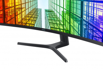 Монитор Samsung 49" LS49A950UIIXCI черный VA LED 32:9 HDMI M/M матовая HAS Piv 250cd 178гр/178гр 5120x1440 120Hz DP 2K USB 14.6кг от магазина РЭССИ
