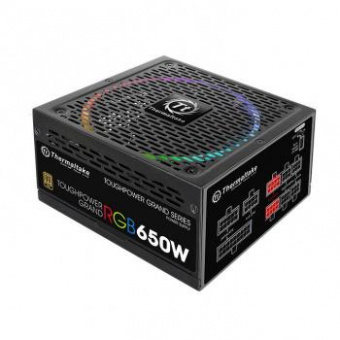 Блок питания Thermaltake ATX 650W Toughpower Grand RGB Sync 80+ gold (24+4+4pin) APFC 140mm fan color LED 9xSATA Cab Manag RTL от магазина РЭССИ