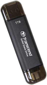 Накопитель SSD Transcend USB-C 1TB TS1TESD310C серый USB-A от магазина РЭССИ