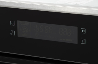 Духовой шкаф Электрический Hyundai HEO 6648 IX черный/серебристый от магазина РЭССИ