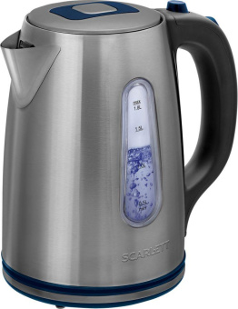 Чайник электрический Scarlett SC-EK21S72 1.8л. 2200Вт серебристый корпус: металл (EK21S72) от магазина РЭССИ