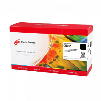 Картридж лазерный Static Control 002-01-VE505X CE505X черный (6500стр.) для HP LJ P2050/P2055/P2055D/P2055DN/P2055X от магазина РЭССИ
