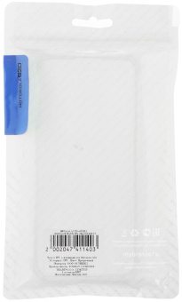 Чехол (клип-кейс) для Motorola Moto G20 Brosco прозрачный (MOTO-G20-HARD-TPU-TRANSPARENT) от магазина РЭССИ