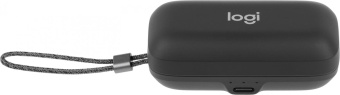 Наушники с микрофоном Logitech ZONE TRUE WIRELESS темно-серый вкладыши BT в ушной раковине (985-001082) от магазина РЭССИ