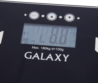 Весы напольные электронные Galaxy GL 4850 макс.180кг черный от магазина РЭССИ