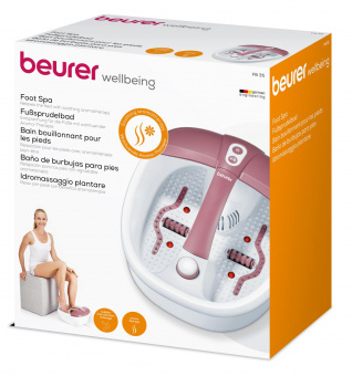 Гидромассажная ванночка для ног Beurer FB35 140Вт белый (637.05) от магазина РЭССИ