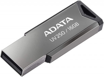 Флеш Диск A-Data 16Gb UV250 AUV250-16G-RBK USB2.0 серебристый от магазина РЭССИ