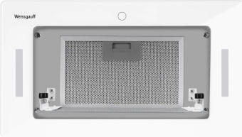 Вытяжка встраиваемая Weissgauff Aura 1350 белый управление: сенсорное (1 мотор) от магазина РЭССИ