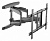 Кронштейн для телевизора Ultramounts UM912 черный 37"-75" макс.45кг настенный поворотно-выдвижной и наклонный от магазина РЭССИ