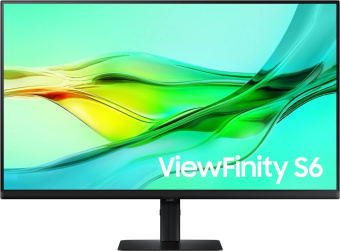 Монитор Samsung 32" ViewFinity S6 S32D604UAIXCI черный IPS LED 5ms 16:9 HDMI матовая HAS Piv 1000:1 350cd 178гр/178гр 2560x1440 100Hz DP Quad 2K (1440p) USB 7.2кг от магазина РЭССИ