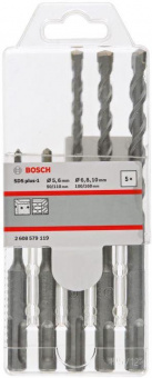 Набор буров Bosch SDS plus-1 (2608579119) по бетону (5пред.) для перфораторов от магазина РЭССИ