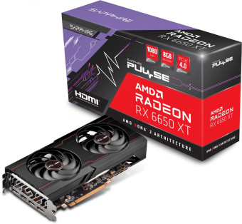 Видеокарта Sapphire PCI-E 4.0 11319-07-20G PULSE RX 6650 XT GAMING OC AMD Radeon RX 6650XT 8Gb 128bit GDDR6 2410/17500 HDMIx1 DPx3 HDCP Ret от магазина РЭССИ