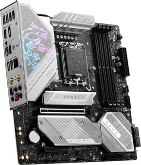 Материнская плата MSI MPG B760M EDGE TI WIFI Soc-1700 Intel B760 4xDDR5 mATX AC`97 8ch(7.1) 2.5Gg+HDMI+DP от магазина РЭССИ