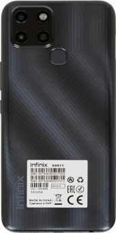 Смартфон Infinix X6511 Smart 6 32Gb 2Gb черный моноблок 3G 4G 2Sim 6.6" 720x1600 Android 11 Go edition 8Mpix 802.11 b/g/n NFC GPS GSM900/1800 GSM1900 TouchSc FM microSD max512Gb от магазина РЭССИ