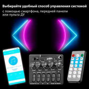 Минисистема SunWind SW-MS30 черный 60Вт FM USB BT SD/MMC от магазина РЭССИ