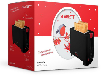 Тостер Scarlett With Love SC-TM11034 650Вт черный от магазина РЭССИ
