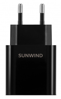 Сетевое зар./устр. SunWind SWWA2 20W 3A (PD) USB-C черный (SWWA2H0100BK) от магазина РЭССИ