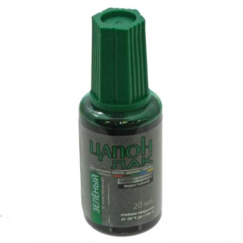 Цапон лак зеленый (Кист) 20мл от магазина РЭССИ