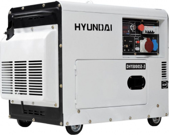 Генератор Hyundai DHY 8000SE-3 6.5кВт от магазина РЭССИ
