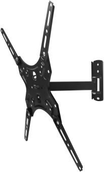 Кронштейн для телевизора Buro MF1 черный 13"-60" макс.25кг настенный поворот и наклон от магазина РЭССИ