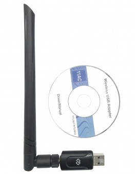 Сетевой адаптер WiFi Digma DWA-AC1300E AC1300 USB 3.0 (ант.внеш.съем) 1ант. (упак.:1шт) от магазина РЭССИ