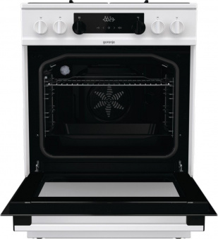 Плита Комбинированная Gorenje KS635W белый/черный (без крышки) реш.сталь от магазина РЭССИ