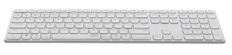 Клавиатура Rapoo E9800M белый USB беспроводная BT/Radio slim Multimedia для ноутбука (14518) от магазина РЭССИ