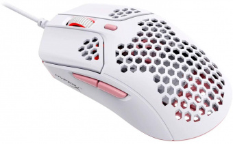 Мышь HyperX Pulsefire Haste белый/розовый оптическая (16000dpi) USB2.0 для ноутбука (5but) от магазина РЭССИ