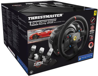 Руль ThrustMaster Sportline T300 6кноп. (с педалями) черный от магазина РЭССИ