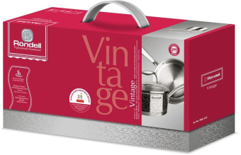 Ковш Rondell Vintage RDS-345 1.5л. d=16см (с крышкой) стальной от магазина РЭССИ