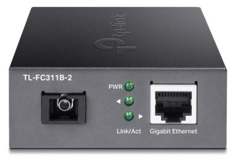 Медиаконвертер TP-Link TL-FC311B-2 WDM 1000Mbit RJ45 до 2km от магазина РЭССИ