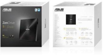 Привод DVD-RW Asus SDRW-08U9M-U черный USB slim ultra slim M-Disk Mac внешний RTL от магазина РЭССИ