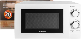 Микроволновая Печь Starwind SMW3820 20л. 700Вт белый от магазина РЭССИ