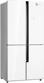 Холодильник Weissgauff WCD 450 WG NoFrost Inverter 2-хкамерн. белый (двухкамерный) от магазина РЭССИ