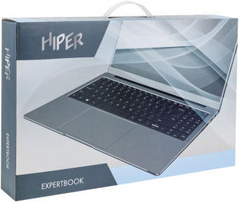 Ноутбук Hiper Expertbook MTL1601 Core i3 1215U 8Gb SSD512Gb Intel UHD Graphics 16.1" IPS FHD (1920x1080) noOS silver WiFi BT Cam 4700mAh (MTL1601A1215UDS) от магазина РЭССИ