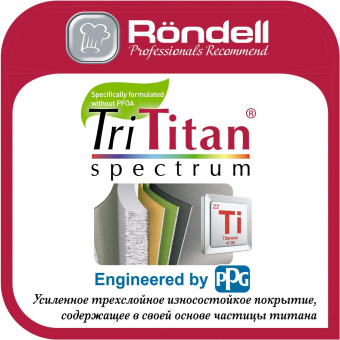 Ковш Rondell Mocaccino Profession RDA-928 1.1л. d=16см (с крышкой) коричневый от магазина РЭССИ