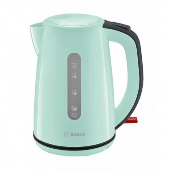 Чайник электрический Bosch TWK7502 1.7л. 2200Вт бирюзовый (корпус: пластик) от магазина РЭССИ