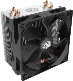 Устройство охлаждения(кулер) Cooler Master Hyper 212 LED Soc-AM4/1151/1200/2066 черный 4-pin 9-31dB Al+Cu 130W 634gr Ret (RR-212L-16PR-R1) от магазина РЭССИ