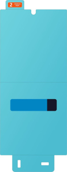 Защитная пленка для экрана Samsung прозрачный для Samsung Galaxy S24 Ultra прозрачная 2шт. (EF-US928CTEGRU) от магазина РЭССИ