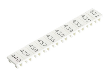 Шильдик 9705A/5/10 B  431-440 от магазина РЭССИ