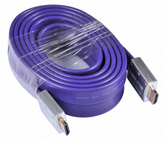 Кабель аудио-видео Buro HDMI 1.4 HDMI (m)/HDMI (m) 3м. черный (HDMI19M-19M FLAT3) от магазина РЭССИ