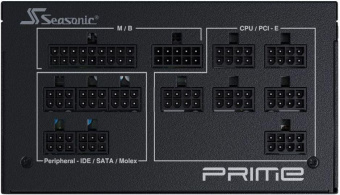 Блок питания Seasonic ATX 750W PRIME TX-750 80+ titanium 24pin APFC 135mm fan 10xSATA Cab Manag RTL от магазина РЭССИ