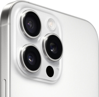 Смартфон Apple A3296 iPhone 16 Pro Max 256Gb белый титан моноблок 3G 4G 2Sim 6.9" 1320x2868 iOS 18 48Mpix 802.11 a/b/g/n/ac/ax/be NFC GPS Protect от магазина РЭССИ
