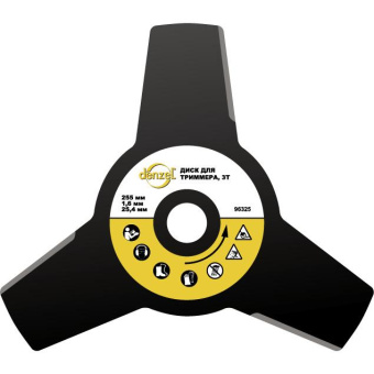 Нож смен. для садовых триммеров Denzel 96325 L=255мм от магазина РЭССИ