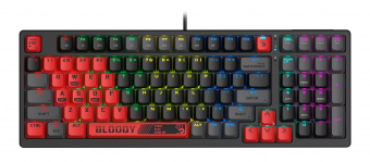 Клавиатура A4Tech Bloody S98 механическая красный/черный USB for gamer LED (SPORTS RED) от магазина РЭССИ