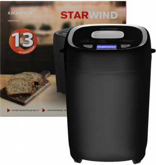 Хлебопечь Starwind SBMP0921 550Вт черный от магазина РЭССИ