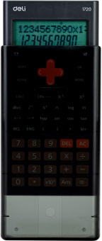 Калькулятор научный Deli E1720-black черный 10+2-разр. от магазина РЭССИ